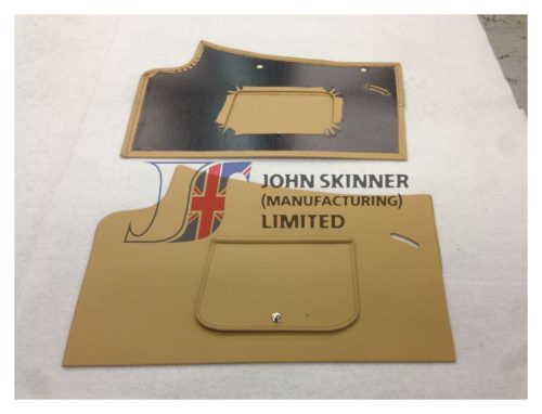 Jaguar XK140 Open Two-Seater (OTS) / Roadster Door Panels & Pocket Flap